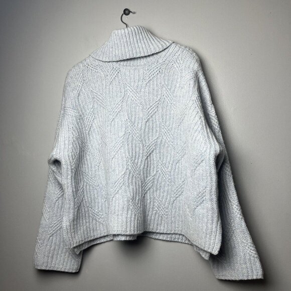 SAMSOE SAMSOE Women Kei turtleneck 11250 Color Gray Dawn Size Medium - Picture 7 of 14